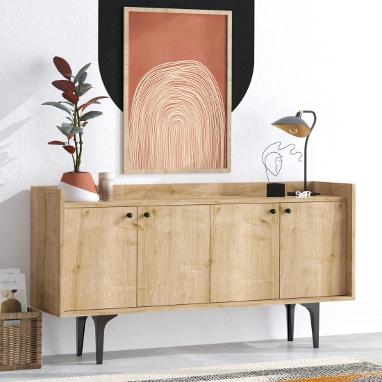Μπουφές Navi 150x80x40cm - Sapphire Δρυς Μπουφές Navi 150x80x40cm - Sapphire Δρυς