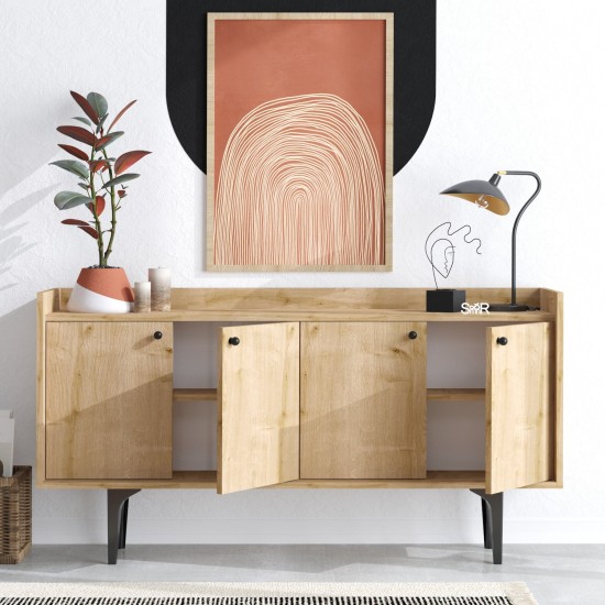 Μπουφές Navi 150x80x40cm - Sapphire Δρυς Μπουφές Navi 150x80x40cm - Sapphire Δρυς