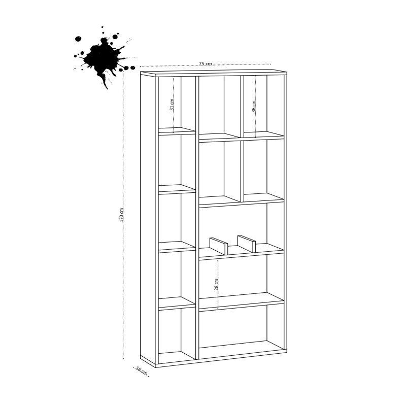 Βιβλιοθήκη Demios - Dec0067 - Καπνιστός Δρυς