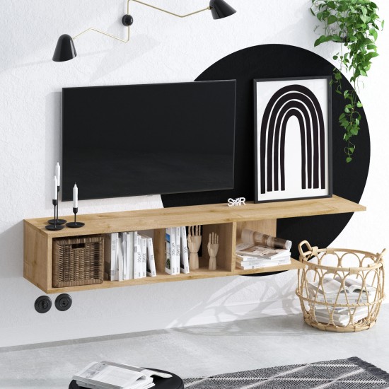 TV Stand Pan - Dec0069 Sapphire Oak TV Stand Pan - Dec0069 Sapphire Oak