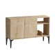 Μπουφές Oscar 120x40x80εκ - Dec0073 Sapphire Δρυς Black Μπουφές Oscar 120x40x80εκ - Dec0073 Sapphire Δρυς Black