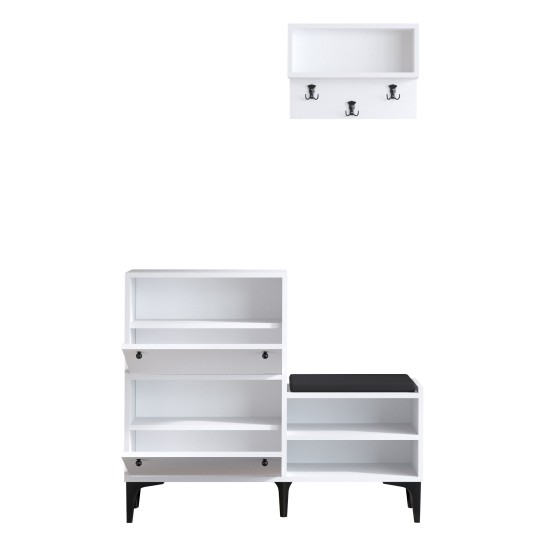 Shoe Cabinet Fredy White
Black Shoe Cabinet Fredy White
Black