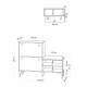 Shoe Cabinet Fredy White
Black Shoe Cabinet Fredy White
Black