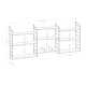 Hanah Home Bookshelf Laba Oak