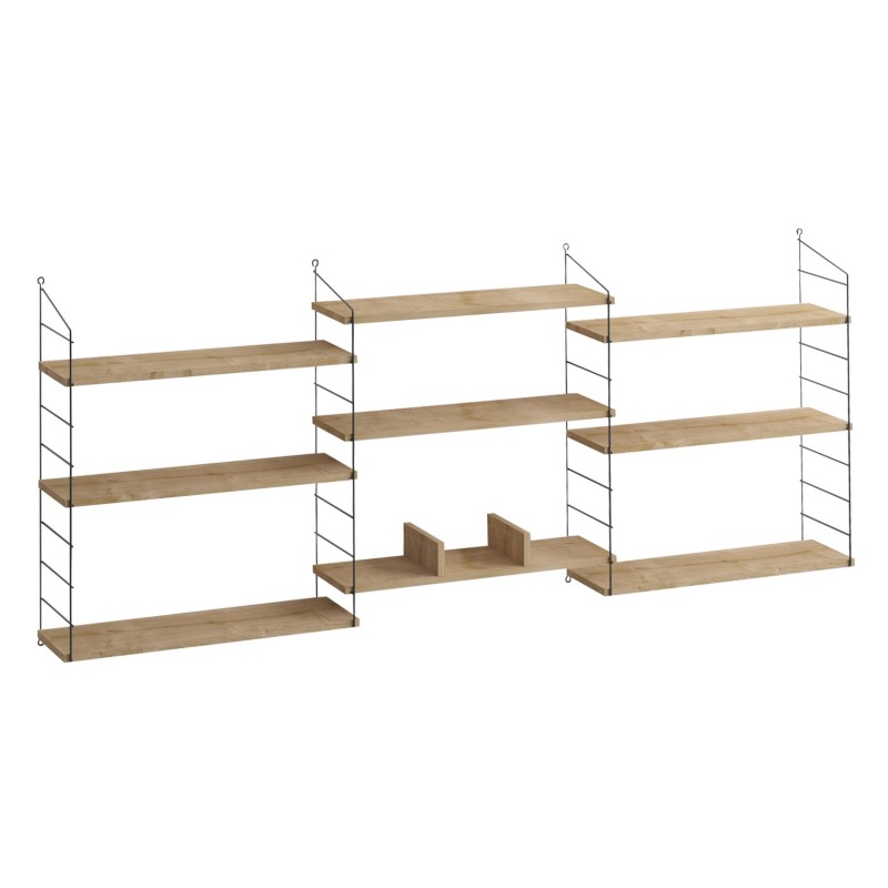 Hanah Home Bookshelf Laba Oak