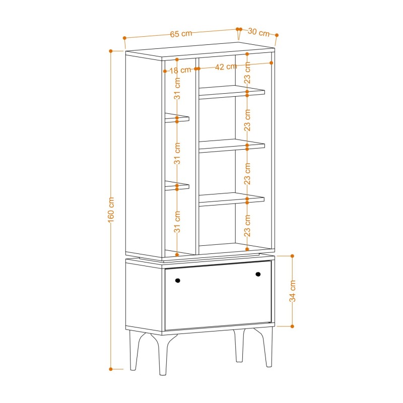 Bookshelf Fix - Dec0056 Oak
Black