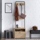 Hall Stand Quinn Sapphire Oak Hall Stand Quinn Sapphire Oak