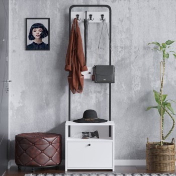 Hall Stand Tina White
Black