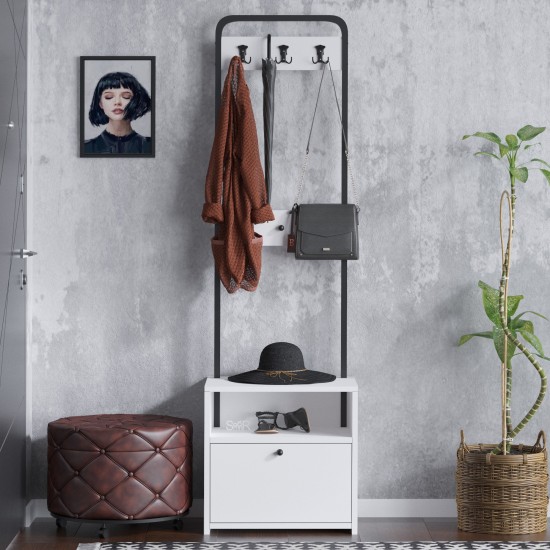 Hall Stand Tina White
Black Hall Stand Tina White
Black
