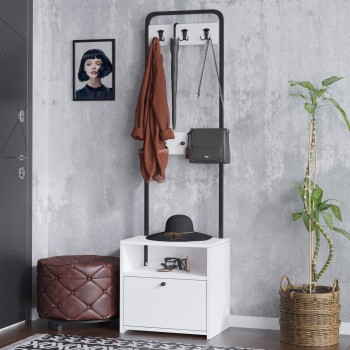 Hall Stand Tina White
Black