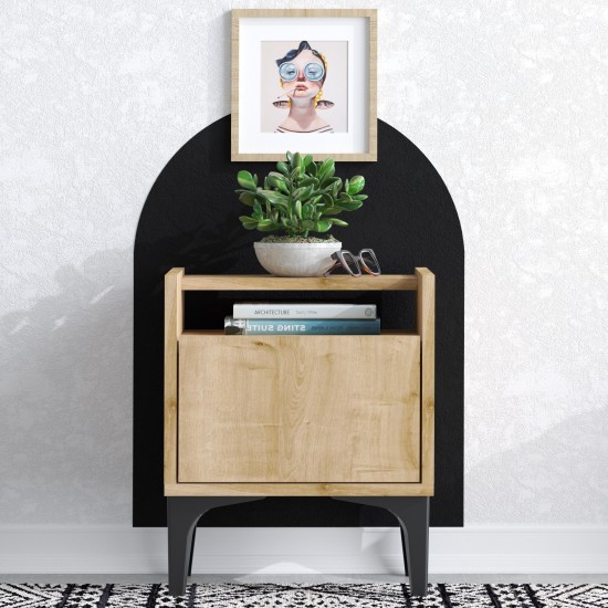 Nightstand Zeze Sapphire Oak Nightstand Zeze Sapphire Oak
