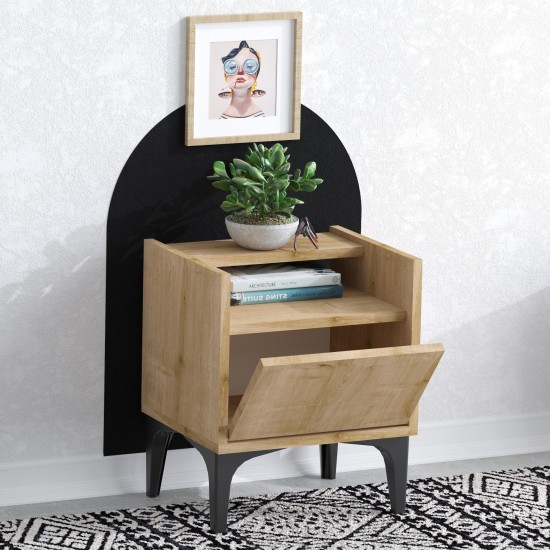 Nightstand Zeze Sapphire Oak Nightstand Zeze Sapphire Oak
