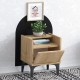 Nightstand Zeze Sapphire Oak Nightstand Zeze Sapphire Oak