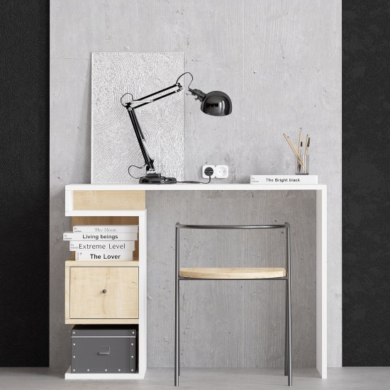 Study Desk Tempus Dec0140 White
Oak