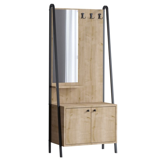 Hall Stand Lumi Dec0145 Oak
Black