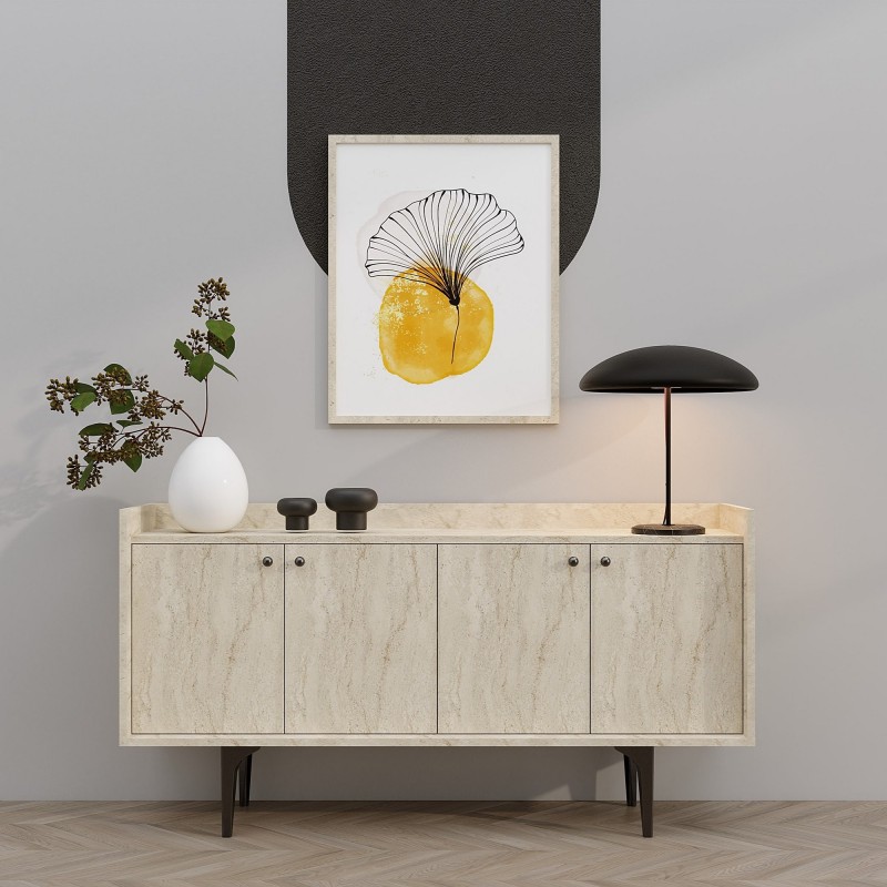 Console Navi - Travertine Travertine