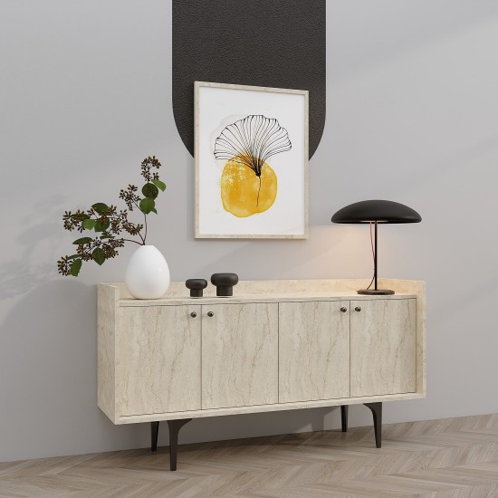 Console Navi - Travertine Travertine Console Navi - Travertine Travertine