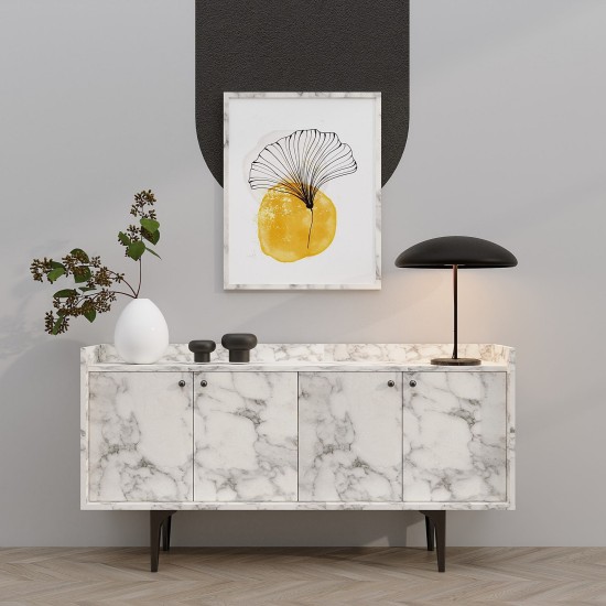 Console Navi - Carrara Marble Carrara Marble Console Navi - Carrara Marble Carrara Marble