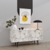 Console Navi - Carrara Marble Carrara Marble
