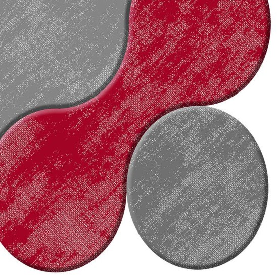 Bathmat Set (2 Pieces) 21011715Kz Red Lessentiel Bathmat Set (2 Pieces) 21011715Kz Red