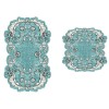 Lessentiel Bathmat Set (2 Pieces) 21014915Tr Turquoise