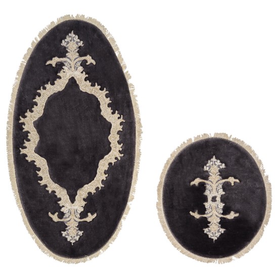 Lessentiel Bathmat Set (2 Pieces) Alne4655 Anthracite