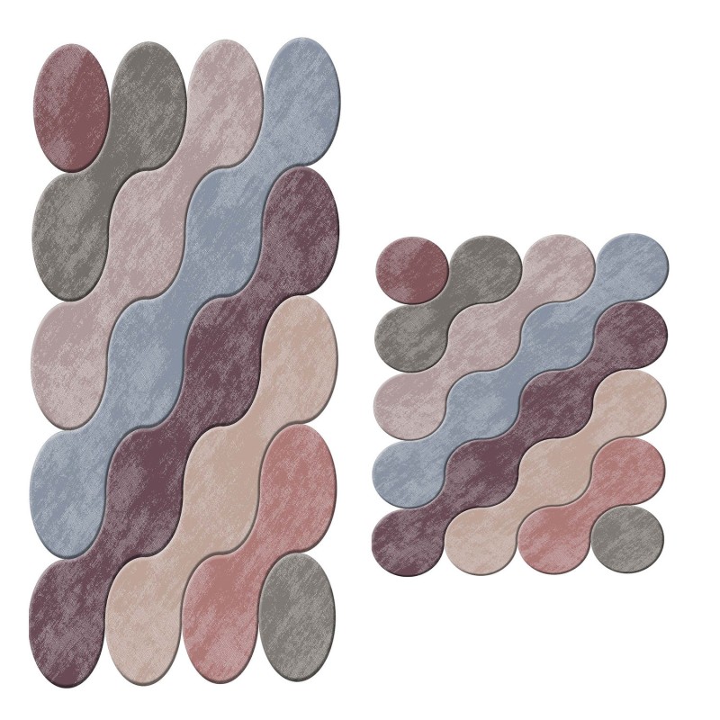 Lessentiel Bathmat Set (2 Pieces) 21011715Rn Multicolor