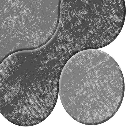 Lessentiel Bathmat Set (2 Pieces) 21011715Gr Grey