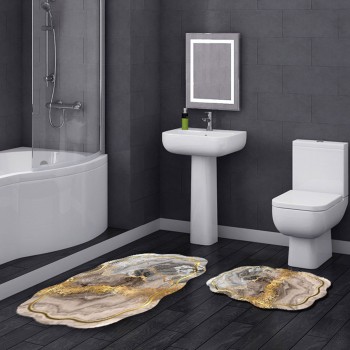 Bathmat Set (2 Pieces) 21018415Bj White
Mink
Gold