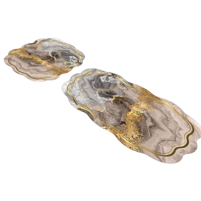 Lessentiel Bathmat Set (2 Pieces) 21018415Bj White
Mink
Gold