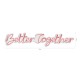 Decorative Plastic Led Lighting Better Together - Pink Pink Wallxpert Decorative Plastic Led Lighting Better Together - Pink Pink