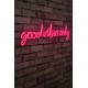 Decorative Plastic Led Lighting Good Vibes Only - Pink Pink Wallxpert Decorative Plastic Led Lighting Good Vibes Only - Pink Pink