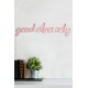 Decorative Plastic Led Lighting Good Vibes Only - Pink Pink Wallxpert Decorative Plastic Led Lighting Good Vibes Only - Pink Pink