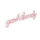 Decorative Plastic Led Lighting Good Vibes Only - Pink Pink Wallxpert Decorative Plastic Led Lighting Good Vibes Only - Pink Pink