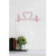 Decorative Plastic Led Lighting Love Rhythm - Pink Pink Wallxpert Decorative Plastic Led Lighting Love Rhythm - Pink Pink