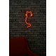 Decorative Plastic Led Lighting Cat - Red Red Decorative Plastic Led Lighting Cat - Red Red