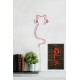 Decorative Plastic Led Lighting Cat - Red Red Decorative Plastic Led Lighting Cat - Red Red