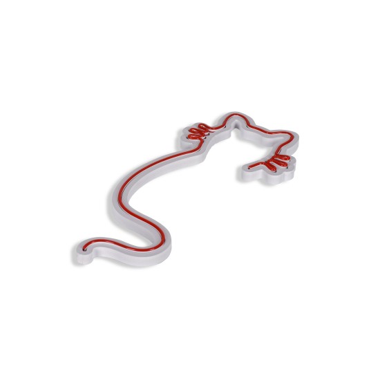 Decorative Plastic Led Lighting Cat - Red Red Decorative Plastic Led Lighting Cat - Red Red