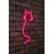 Decorative Plastic Led Lighting Cat - Pink Pink Decorative Plastic Led Lighting Cat - Pink Pink