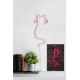 Decorative Plastic Led Lighting Cat - Pink Pink Decorative Plastic Led Lighting Cat - Pink Pink