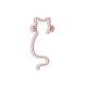 Decorative Plastic Led Lighting Cat - Pink Pink Decorative Plastic Led Lighting Cat - Pink Pink