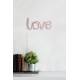 Decorative Plastic Led Lighting Love - Pink Pink Wallxpert Decorative Plastic Led Lighting Love - Pink Pink