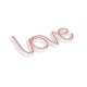 Decorative Plastic Led Lighting Love - Pink Pink Wallxpert Decorative Plastic Led Lighting Love - Pink Pink