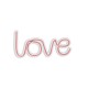 Decorative Plastic Led Lighting Love - Pink Pink Wallxpert Decorative Plastic Led Lighting Love - Pink Pink