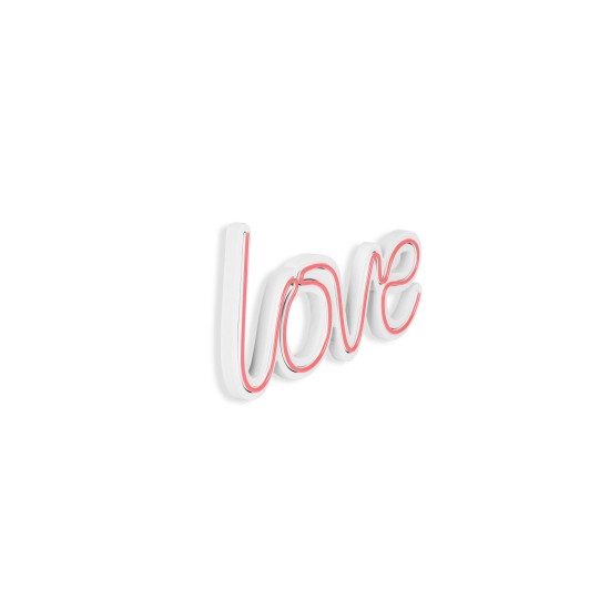 Decorative Plastic Led Lighting Love - Pink Pink Wallxpert Decorative Plastic Led Lighting Love - Pink Pink
