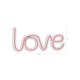 Decorative Plastic Led Lighting Love - Pink Pink Wallxpert Decorative Plastic Led Lighting Love - Pink Pink