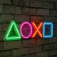 Decorative Plastic Led Lighting Play Station - Multicolor Multicolor Wallxpert Decorative Plastic Led Lighting Play Station - Multicolor Multicolor