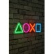 Decorative Plastic Led Lighting Play Station - Multicolor Multicolor Wallxpert Decorative Plastic Led Lighting Play Station - Multicolor Multicolor
