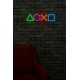 Decorative Plastic Led Lighting Play Station - Multicolor Multicolor Wallxpert Decorative Plastic Led Lighting Play Station - Multicolor Multicolor