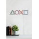 Decorative Plastic Led Lighting Play Station - Multicolor Multicolor Wallxpert Decorative Plastic Led Lighting Play Station - Multicolor Multicolor